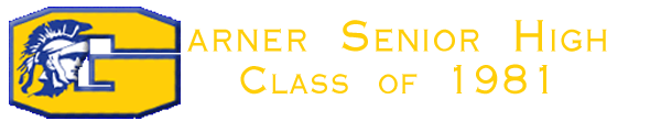 Garner Senior High Class of 1981 