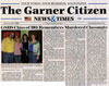 Garner Citizen, June 4, 2008 - View PDF of article on Sallie Jordan Rorhbach